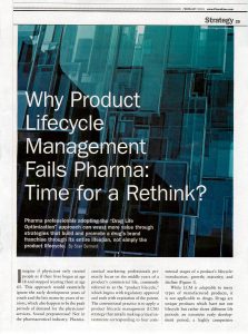 Why Product Life Cycle Management Fails Pharma – Time for a Rethink
